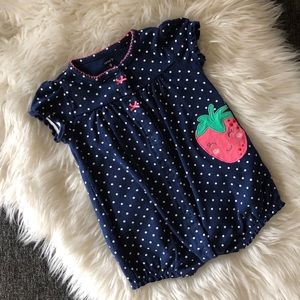 Carter’s 🍓Strawberry Snap-Up Romper 🍓
